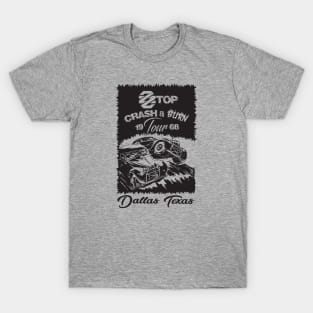 ZZ Top Crash & Burn Tour 1968 T-Shirt